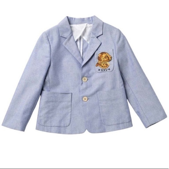 NWT Gucci Oxford embroidered girls blazer jacket 4 100% authentic w/receipts - Picture 16 of 16